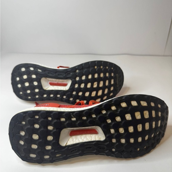 Adidas Ultra Boost X Running Shoes Orange Mesh Size 7.5 - Picture 5 of 6